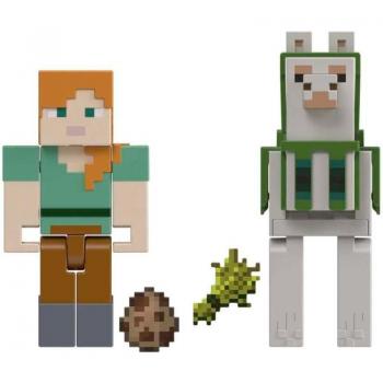Mattel Minecraft – Alex und Lama 2‑Stück-Set (GTT53)