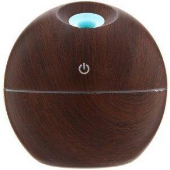 Difusor de aromaterapia ultrasónico de madera con luces LED
