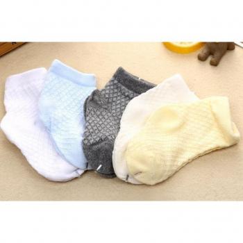 Anyongzu 6 Pairs Cotton Princess Bear Baby Socks