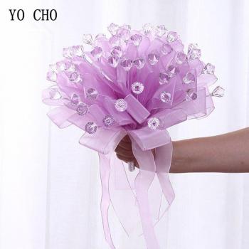 YO CHO Bridesmaid Rose Flower Bouquet