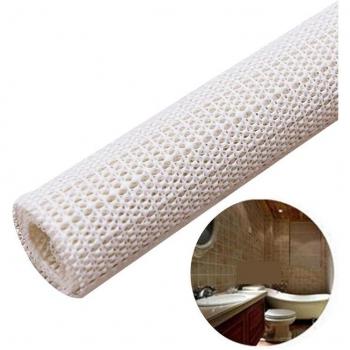 Revêtement d’étagère en PVC non adhésif pour salle de bain