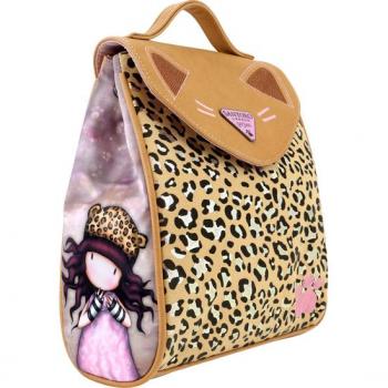 Mochila Casual Gorjuss Leopardo (23 x 11 x 27 cm)