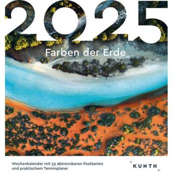 Farben der Erde - KUNTH Postkartenkalender 2025