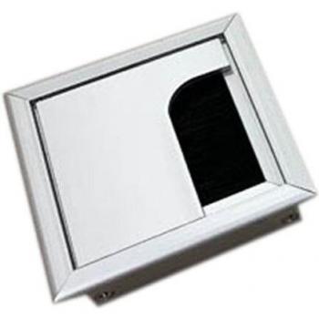 Aluminium Desk Cable Outlet Cover