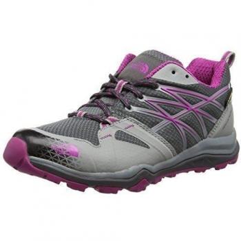 The North Face W Hedgehog Fastpack Lite Gtx, Zapatillas de Senderismo para Mujer, Gris (Griffin Grey / Fuschia Pink), 40 1/2 EU