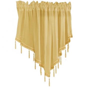 Triangle Shape Kitchen Short Curtain