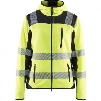 Giacca da lavoro in tricot donna Blaklader giallo fluo/nero