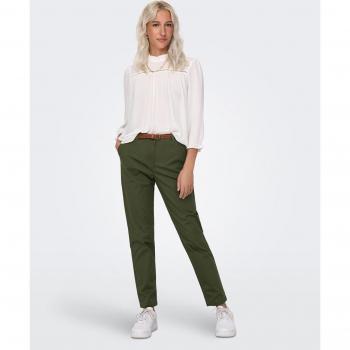 Pantalone Chino Donna JDY Cintura Intrecciata