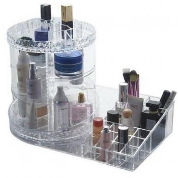 Organizer Crilex per Gioielli e Make-up 2in1 Trasparente