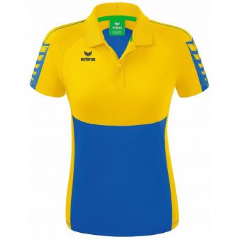 Polo-Shirt Damen Erima Six Wings Blau 36