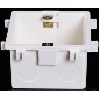 Caja de pared Esooli 86x86MM con interruptor táctil y enchufe europeo/británico