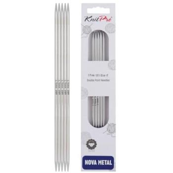 Groves & Thames Nova Metal Double-Ended Knitting Pins (5-Pack)