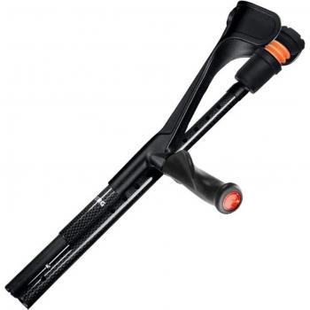 Flexyfoot Carbon Fibre Folding Crutch - Right - Black