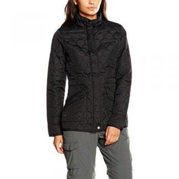Regatta - Chaqueta Acolchada Honeycomb Modelo 'Mollie' para Dama - Color Negro - Negro, UK Talla 10 - Busto 34