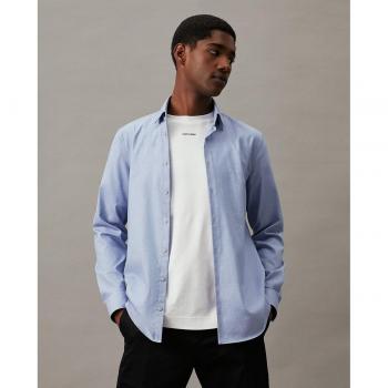 Modrá slim fit košielka CK K10K112305