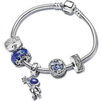 Brazalete de traje de plata esterlina S925