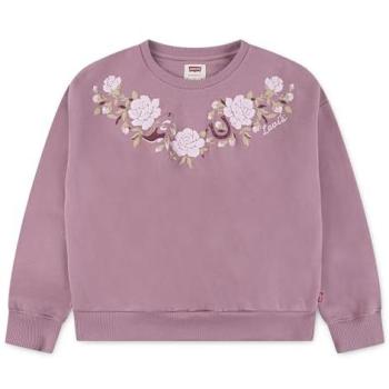 Purple Rose Tuck‑Front Kid's Sweatshirt – Levi’s