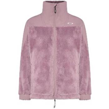 Felpa Oakley Mountain Fire Sherpa Full Zip Toadstool donna - XS