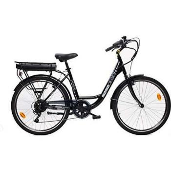 Bicicletta E-Pedal Assistita Momo Design Venezia Nero