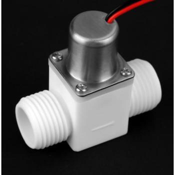 Vanne d'impulsion électrique 1/2 DC 3V en plastique