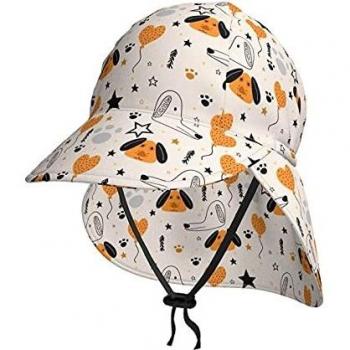 Cappello da Sole per Bambini con Motivo Dinosauro e Protezione UPF 50