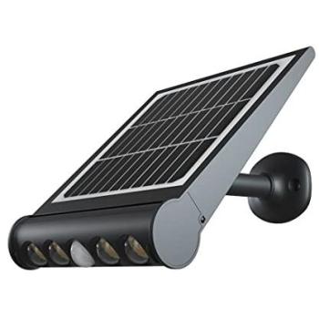 Proyector LED Solar Portátil 8W con Sensor Crepuscular y Movimiento