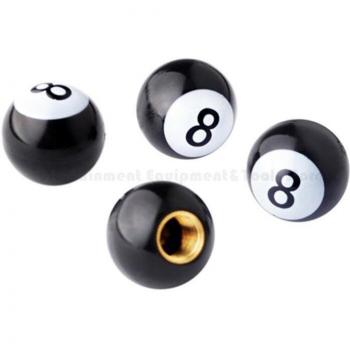 Universal 8 Ball Valve Stem Caps - 4 Pack