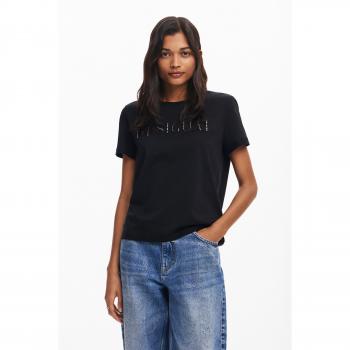 Desigual T-Shirt Brandy 24WWTK24 Schwarz Regular Fit