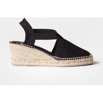 Toni Pons Espadrilles noires – TER adulte mixte