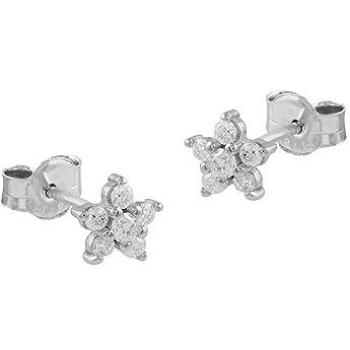Pendientes Estrella de Oro Blanco y Diamantes