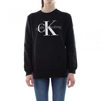Calvin Klein Sudadera Mujer, J20J207877, Negro, XL