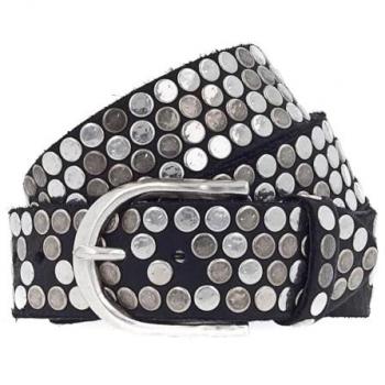 Striscia B.BELT Nero Argento