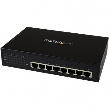 StarTech Gigabit PowerSwitch 8U – Unmanaged