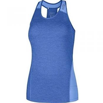 Camiseta de tirantes gore running wear sunlight lady mujer azul s