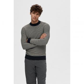 Jersey Selected de hombre con rayas azul marino