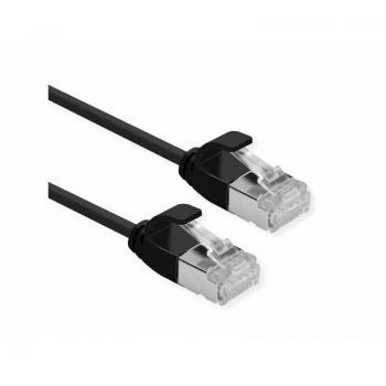 Roline U/FTP DataCenter Patchkabel Kat.6A (Class EA), LSOH, slim (U/FTP, CAT6a, 2 m), Netzwerkkabel