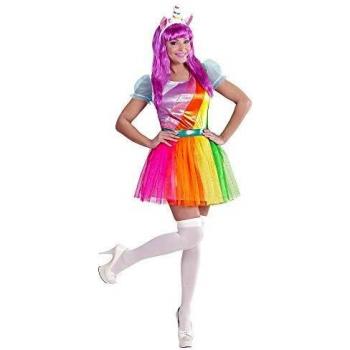 Déguisement Femme Licorne Multicolore