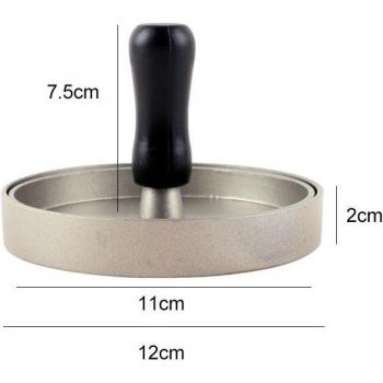 Set de Moldes de Hamburguesa en Aluminio