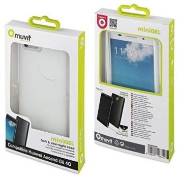 Funda Transparente Muvit MiniGel para Huawei G6 4G