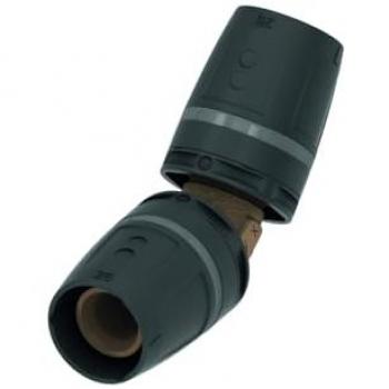 Tece 45° Raccordo Coudé Logico Push Bronzo