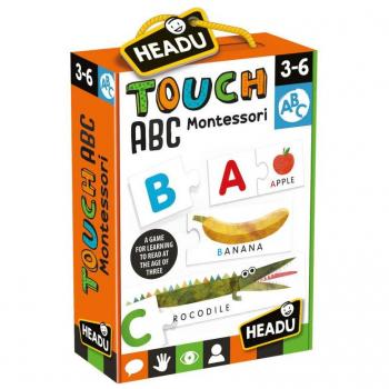 Abecedar Montessori Tactil Headu – 3 Ani și În Sus