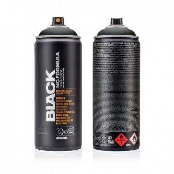 Spray per Vernice Montana Black 400 ml