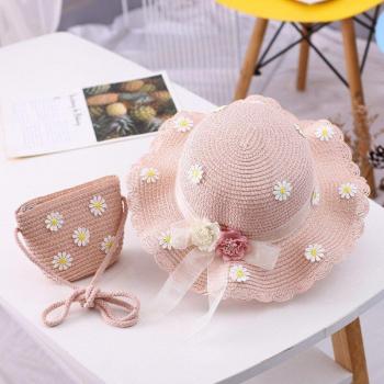 Sombrero de paja para niña