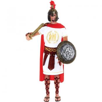 Disfraz de Centurión Romano para hombre con Insignia