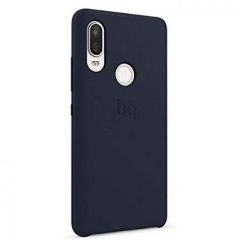 Carcasa original de silicona Navy Blue para Bq X2 Pro