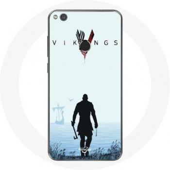 Capa Protectora Huawei P8 Lite 2017 Serie Vikingos Tráiler 2022