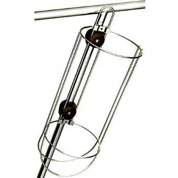 Puerta de Acero Inoxidable para Pare-battage 180 mm x 420 mm