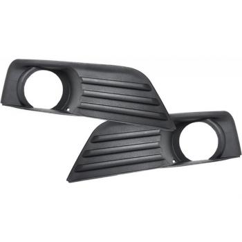 Ford Focus 05-07 Front Bumper Fog Light Grille Pair (Left + Right) 4M51-19952-A/4M51-19953-A