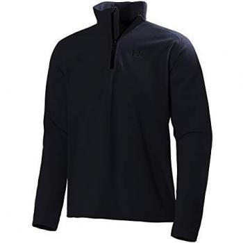 Helly Hansen Men’s Daybreaker ½‑Zip Warm Navy Fleece