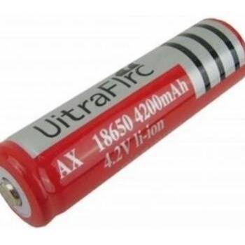 18650 Rechargeable Li-ion Battery 4800mAh 3.7V for Flashlights